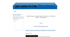 Desktop Screenshot of fabfreelancewriting.com